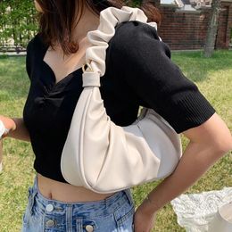 Shoulder Bags PU Women Crossbody Bag Small Solid Leather Color Messenger Fashion Handbags Female Travel Tote