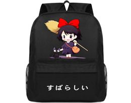 Kiki backpack Kikis delivery service day pack Anime school bag Cartoon packsack Print rucksack Sport schoolbag Outdoor daypack6613492