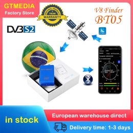 Receivers Original GTmedia V8 Finder BT05 Brazil DVBS2 Satellite Finder Better than ws6933 ws6906 Upgrade Finder BT03 and V8 Finder 2