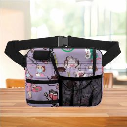 Packs Women's Waist Bag Nurse Gift Adjustable Strap Portable Multi Pockets Medical Style Design Belt Bag Fanny Pack Female Organizer