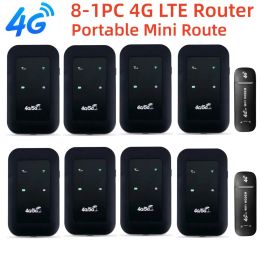 Routers 181PC 4G LTE Router WiFi Repeater Signal Amplifier WiFi Extender Signal Booster with SIM Card Wireless Wifi Portable Mini Route