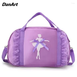 Stage Wear Girls Ballet Dance Bag One Shoulder Gymnastics Sport Handbag Latin Backpack Girls' Princess Storage