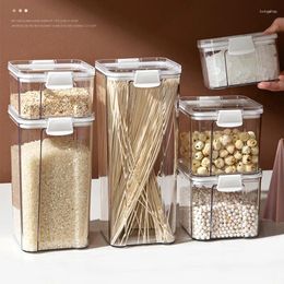 Storage Bottles Kitchen Jar For Bulk Cereals Portable Spices Boxes Kids Snack Container Grains And Fridge Organizer Jars