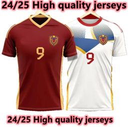 2024 2025 Venezuela Soccer Jerseys Kids Kit 24/25 National Team Football Shirt Men Home Red Away White