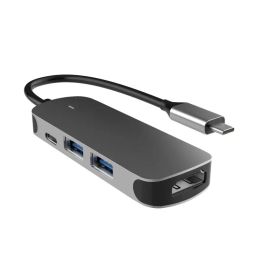 Stations 4 In 1 USB 3.0 Hub with TypeC, HDMI PD 60w Charging Multifunctional Docking Station Xiaomi Lenovo Macbook Pro 13 15 Air