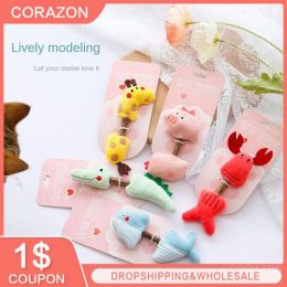 Toys 51PC Tooth Grinding Stick Cat Toy Toys And Pet Supplies Polygonal Molars Kitty Mint Cat Snack Toy Pet Supplies Interactive Toys