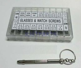 Watch Repair Kits 1000PCS/set Assorted Screws Nuts For Watches Micro Eyeglass Sunglasse Spectacle