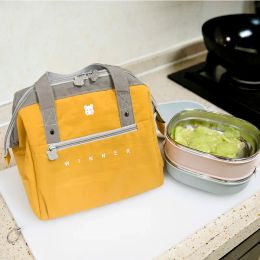Bags Winner New Thermal Insulated Lunch Box Tote Cooler Bag Bento Pouch Lunch Container School Food Storage Bags Bolsas De Almuerzo