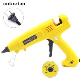 Control 110v220v 300w Eu Plug Hot Melt Glue Gun Smart Temperature Control Copper Nozzle Heater Temperature Regulation