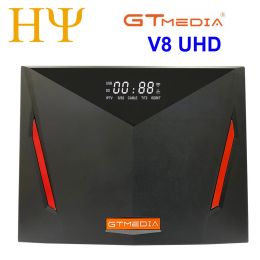 Receivers Gtmedia V8 UHD DVB S2 satellite receiver Builtin wifi support H.265 DDVBS/S2/S2X+T/T2/Cable/ATSCC/ISDBT better V8X V8 Pro2