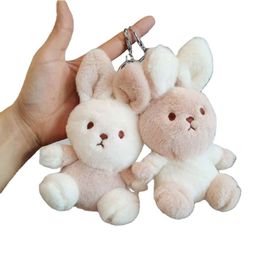High Quality Mini Keychains Bunny Bear Stuffed Animal Toy Plush Toys Pendant for Gifts
