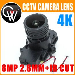 Lens 4K HD 2.8mm Lens 8MP F0.95 M16 Focal 1/2.7" ir cut+lens for IMX327 , IMX307 , IMX290 , IMX291 Camera Board Module