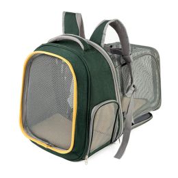 Bags Pet Supplies Cat Space Capsule Backpack Carrier Ventilate Transparent Outdoor Travelling Hiking Carrying Expandable Rucksack