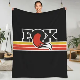 Blankets F- Logo Blanket Racing Shox Travel Office Flannel Throw Super Warm Couch Bed Design Bedspread Gift