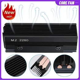 Computer Coolings 2 Copper Heat Pipes Cooler With Thermal Silicone Pad Sink Radiator SSD Gasket For M.2 NVMe 2280