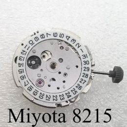 Kits Miyota 8215 21 jewels automatic mechanical date movement mens watch movements