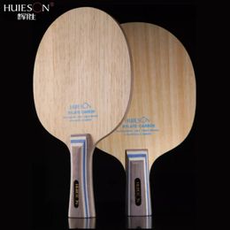 Huieson 5 Plywood 2 Ply AL Carbon Fibre Table Tennis Blade ALC Lightweight Ping Pong Paddle Racket DIY Accessories 240419