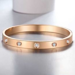 Diamond bracelet design men and woman for online sale Rose Gold Bracelet with Buckle Girlfriend Gift High Valentines Day with carrtiraa original bracelets
