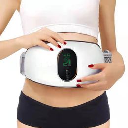 Vibration Abdomen Slimming Machine Weight Loss Lazy Big Belly Thin Waist Stovepipe Fat Burning Abdominal Massage Fitness Equip 240418