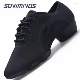 Dance Shoes Men Women Jazz Latin Ballroom Salsa Dancing Shoe High Heels Ladies Practice Training Modern Sneakers Female