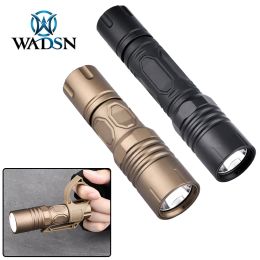 Scopes WADSN PLHV2 Modlit Hand Held Flashlight Switch Back Large 2.0 Finger Release Ring Nylon Accessories Airsoft Hunting Weapon Lamp
