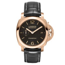 High end luxury Designer watches for Peneraa Limited Edition Automatic Mechanical Rose Gold Watch Mens Watch PAM00393 original 1:1 with real logo and box