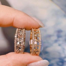 Bands Luxury Elegant Brazil Initial Stackable Rings for Women Wedding CZ Finger Rings Beads Charm Ring Bohemian Beach Jewellery J1918