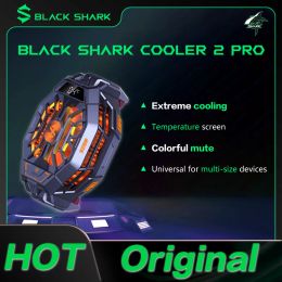 Coolers Original Black Shark Cooler 2 Pro Cooler 3 Pro Liquid Pubg Phones Cooling Fan Smart Funcooler for Iphone Redmi Blackshark 5 Pro