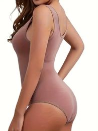 Shape Your Figure with Womens Bodysuit Full Body Shapewear Tummy Control Corset Slimming Waist Reduction 240415