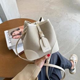 Shoulder Bags Designer Bucket Bag Women Handbags Female Leather Messenger Sac Vintage Crossbody For