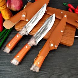 Accessories Forged Butcher Knife Meat Cleaver Chef Slicing Boning Knife Barbecue Camping Outdoor Hunting Fishing Knife Cutting Tools