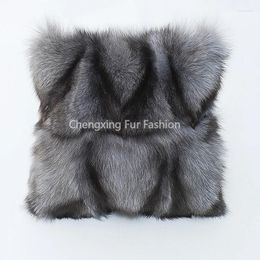 Pillow CX-D-179 Products Wholesale Seat Sofa Patchwork Fur Cover