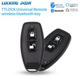 Control TTlock 2.4GHz Wireless Remote Control Key Fob R1 For TTLock APP Devices Smart Lock with Unlocking and Locking Button 3V CR2032