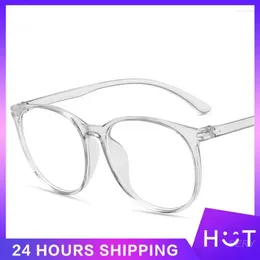 Sunglasses Optical Spectacle Round Frame Retro Plain Glasses Eyewear Blocking Ultralight Fashion Anti Blue Light Eyeglass