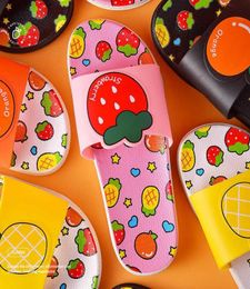 Women039s Slippers Summer Home Sandals Flat Kawaii Casual Shoes Fruit Fashion Anime Cute Slides Indoor Beach Nonslip Bathroom 6127602