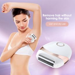 Clippers USB Rechargable Female Epilator Women Shaver Hair Removal Electric Lady Shaving Trimmer Bikini Depilatory Legs Body depilador