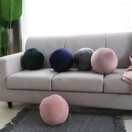 Pillow Spherical Throw Velvet Home Decorative Floor S For Kids Christmas With Filling