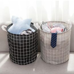 Organisation Foldable Laundry Basket with Handles for Dirty Clothes Storage