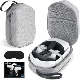 Accessories Portable Storage Bag for Oculus Quest 2 Headset Travel Storage Bag Portable Convenient Carrying Case Controllers Accessories