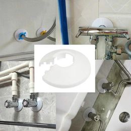 Kitchen Faucets 10Pcs Radiator Pipe Collars Bathroom Shower Faucet Angle Valve Plug Decor Cover Snap-on Plate Accessories
