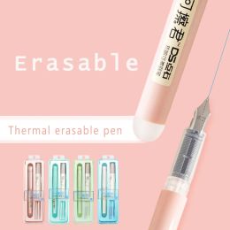 Pens Kawaii Macaron Color Pen Set Practicing Words Replaceable Ink Sac Thermally Erasable Calligraphy Pen fountain pen ink