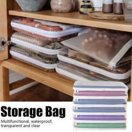 Bags Zippered Pouch Pouch Storage Zipper White Toy Storage Hard Plastic Pencil Case Makeup Storages Organizers Storage Box