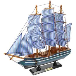 Sailboat al Table Decoration Model Wooden Ship Models Nautical Sailing Sculpture Boat Statue 240408