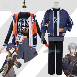 Costumes de anime Wise Belle Cosplay Game Zenless Zone Zero Akira Bel Cosplay Come Game Zenless Zone Zero Rap Play Animation Prop Y240422