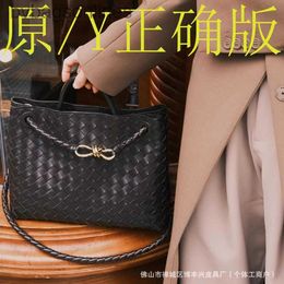 Trendy Original Bottegs Venets Brand Bags for Women Genuine Leather Briefcase Shoulder Bag Handbag Handmade Woven Crossbody Dumpling Bags with 1to1 Logo