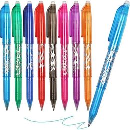 4/8pc Erasable Gel Pen 0.5mm Multi-Color Make Mistake Disappear Student Writing Creative Drawing Office School Supply Stationery