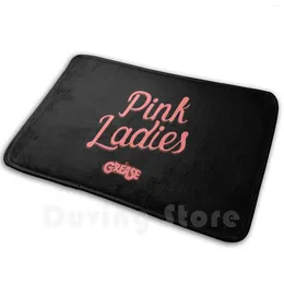 Carpets Grease - Pink Ladies Mat Rug Carpet Anti-Slip Floor Mats Bedroom Musical Music Retro Vintage Fanboy Classics Cinema