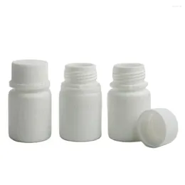 Storage Bottles 30pcs 20ML Grade HDPE White Bottle Healthy Product For