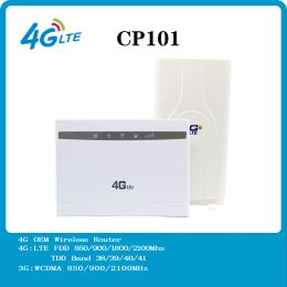 Routers 4G Wireless Router CP101 With Antenna 4G LTE 150Mbps CPE WIFI ROUTER PK B315,B525