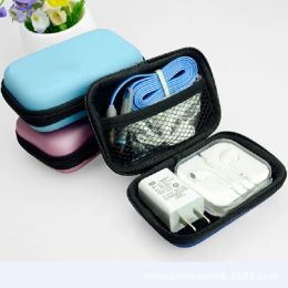 Bags Portable Mini Hard Shell Digital Gadgets Storage Bag EVA Earphone Protective Bag Charger Case Data Cable U Disc Organiser